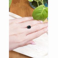 3.65 Ct. Bluish Green Sapphire from Ceylon (Sri Lanka) Life Style