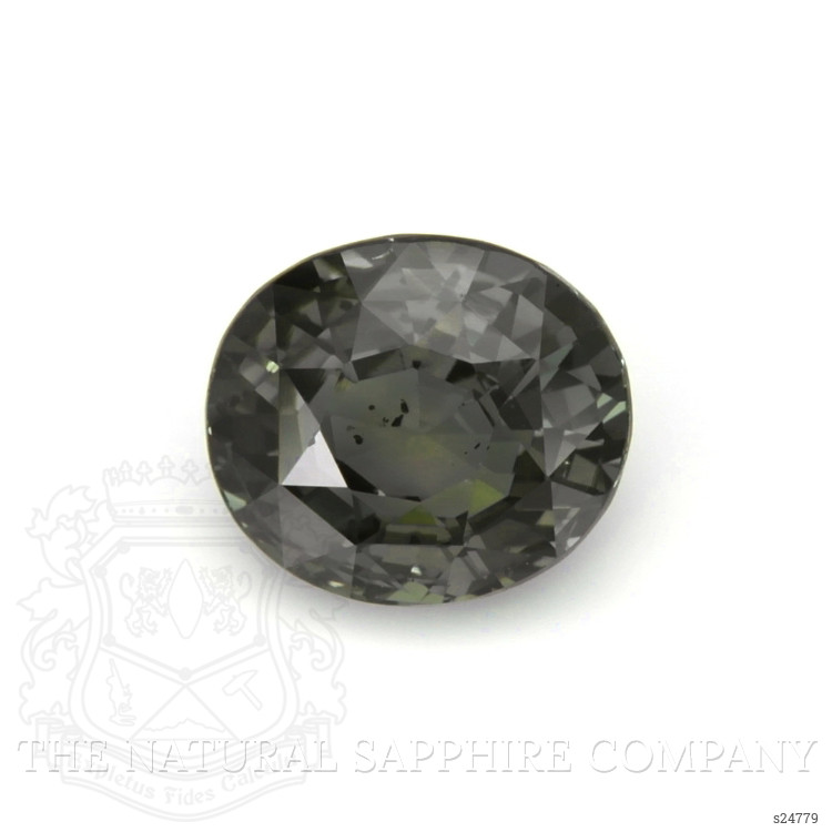 3.11 Ct. Grey Sapphire from Ceylon (Sri Lanka)
