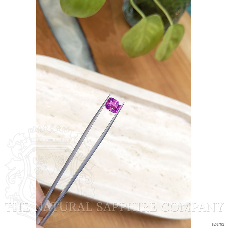 2.16 Ct. Purplish Pink Sapphire from Ceylon (Sri Lanka)