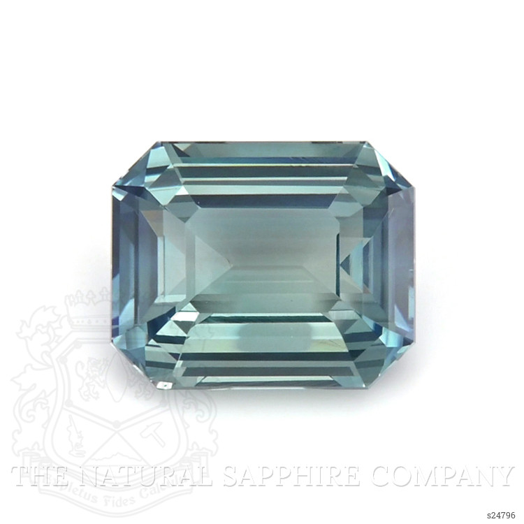 5.60 Ct. Greenish Blue Sapphire from Ceylon (Sri Lanka)