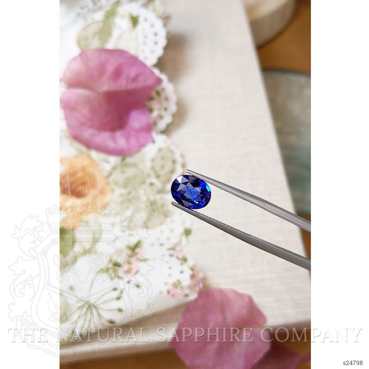 3.52 Ct. Blue Sapphire from Ceylon (Sri Lanka)
