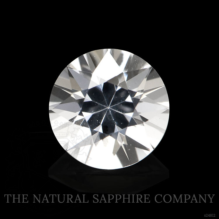 0.55 Ct. White Sapphire from Ceylon (Sri Lanka)