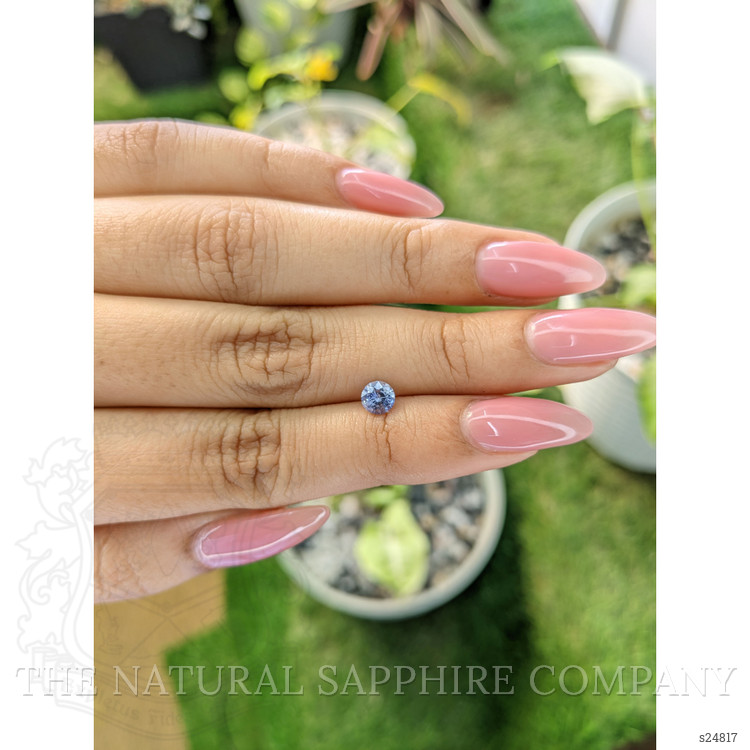 0.61 Ct. Blue Sapphire from Ceylon (Sri Lanka)