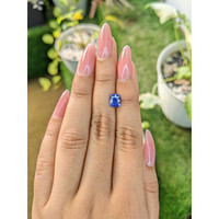 1.50 Ct. Blue Sapphire from Ceylon (Sri Lanka) Life Style