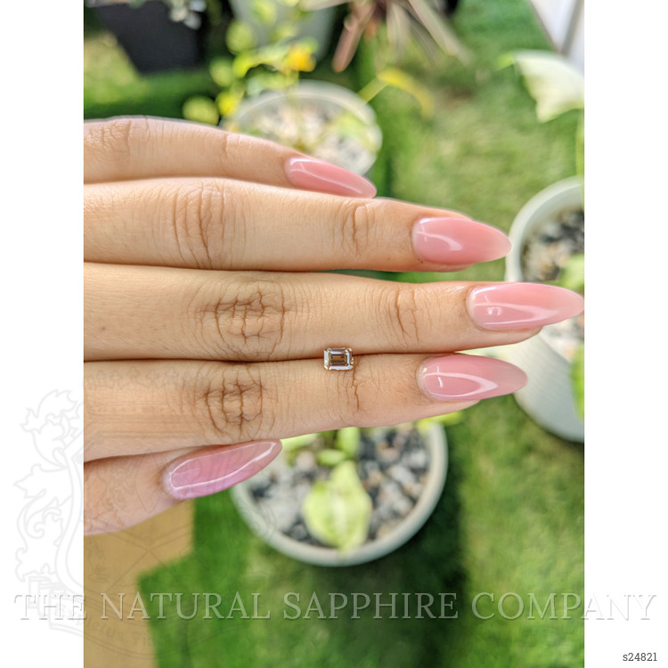 0.56 Ct. Brown Sapphire from Ceylon (Sri Lanka)