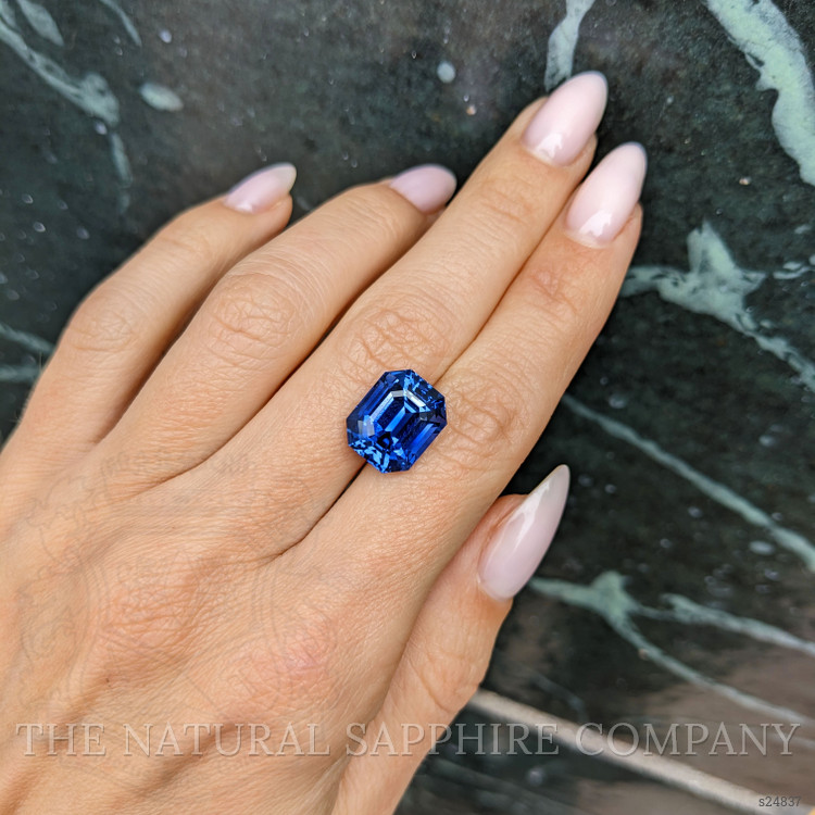 10.69 Ct. Blue Sapphire from Ceylon (Sri Lanka)