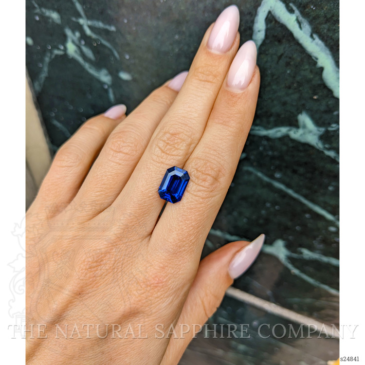 5.03 Ct. Blue Sapphire from Ceylon (Sri Lanka)