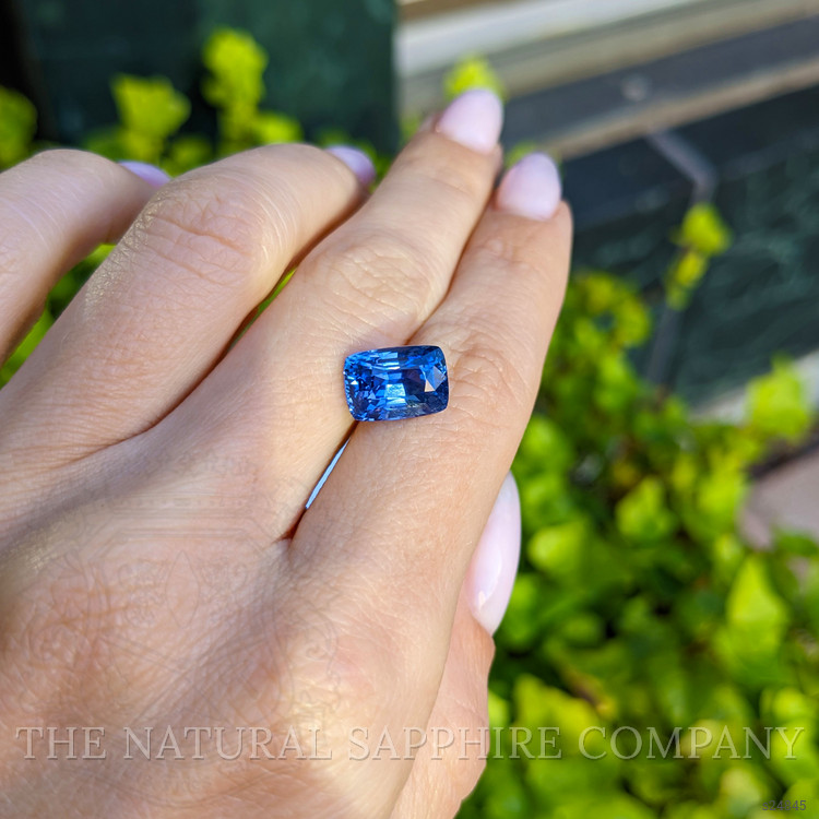 5.03 Ct. Blue Sapphire from Ceylon (Sri Lanka)