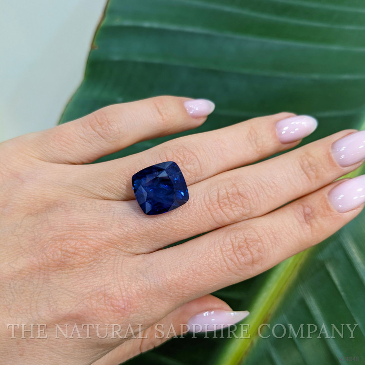 13.46 Ct. Blue Sapphire from Ceylon (Sri Lanka)