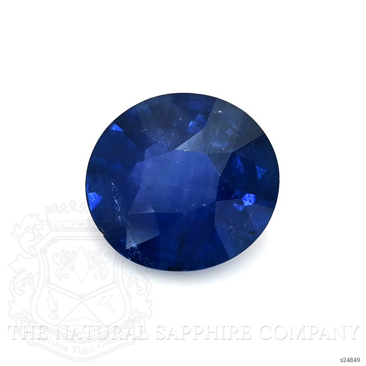 6.03 Ct. Blue Sapphire from Ceylon (Sri Lanka)