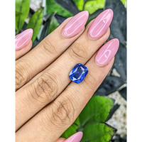 5.56 Ct. Blue Sapphire from Ceylon (Sri Lanka) Life Style