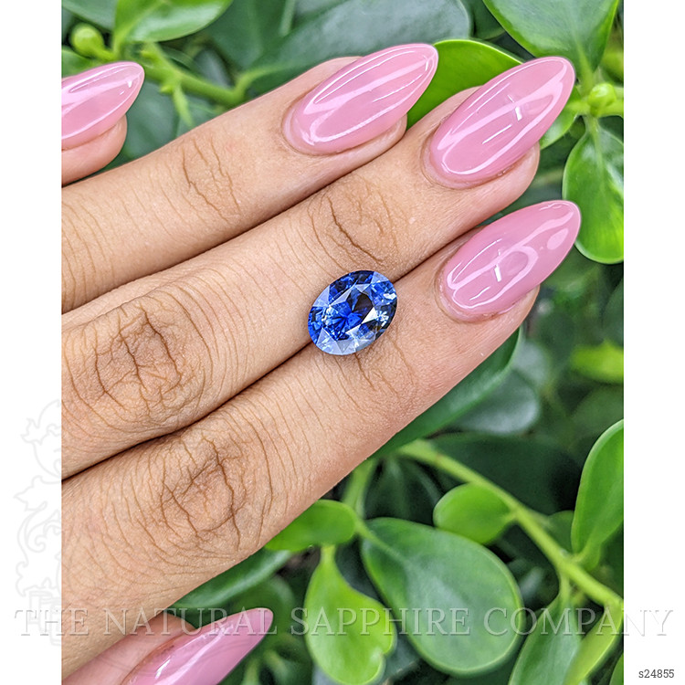 4.12 Ct. Bi Color Sapphire from Ceylon (Sri Lanka)