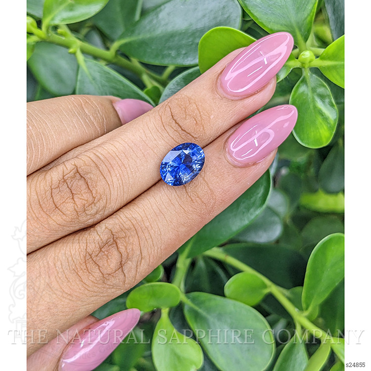 4.12 Ct. Bi Color Sapphire from Ceylon (Sri Lanka)