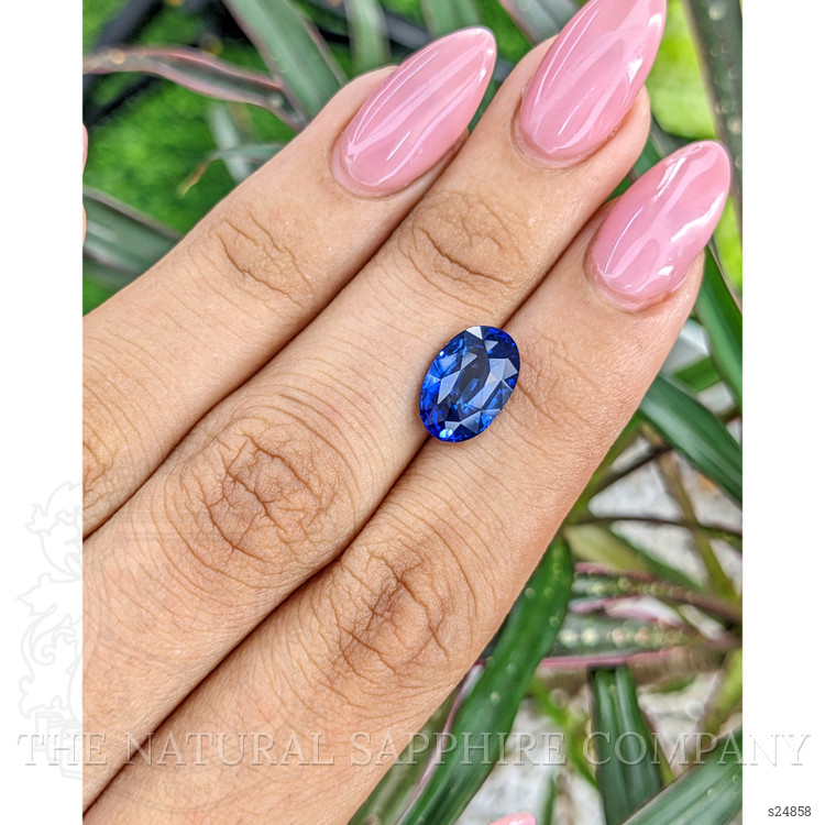 4.56 Ct. Blue Sapphire from Ceylon (Sri Lanka)