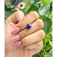 3.06 Ct. Blue Sapphire from Ceylon (Sri Lanka) Life Style