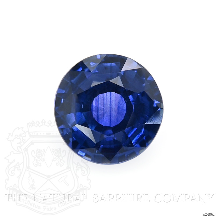 2.55 Ct. Blue Sapphire from Ceylon (Sri Lanka)