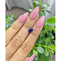 2.02 Ct. Blue Sapphire from Ceylon (Sri Lanka) Life Style