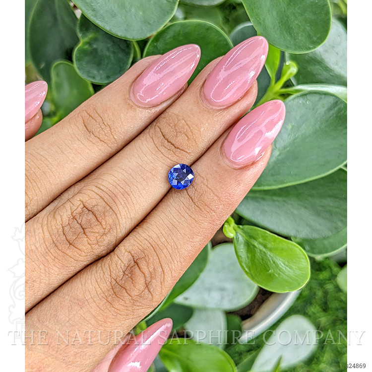 1.05 Ct. Blue Sapphire from Ceylon (Sri Lanka)