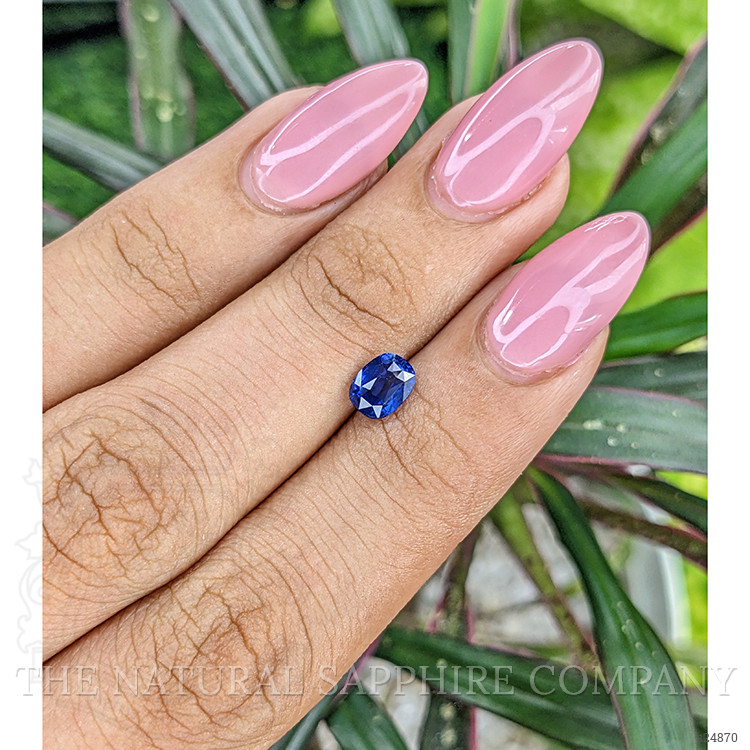 1.01 Ct. Blue Sapphire from Ceylon (Sri Lanka)