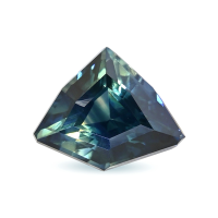 1.61 Ct. Greenish Blue Sapphire from Madagascar Video