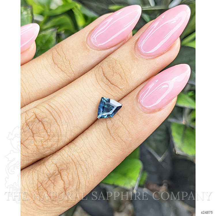 1.61 Ct. Greenish Blue Sapphire from Madagascar