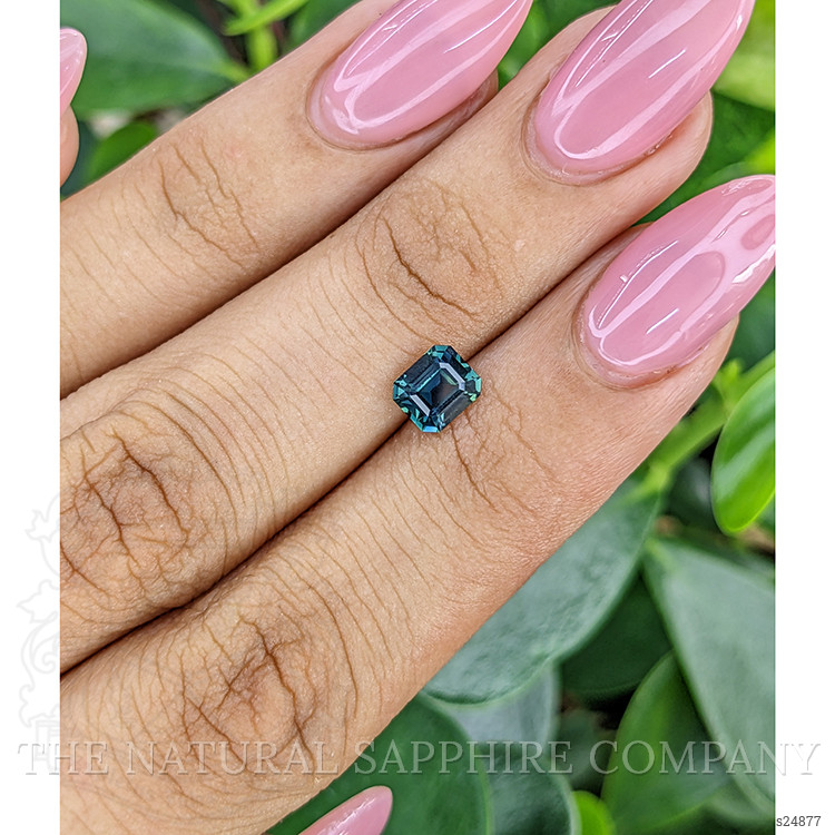 1.07 Ct. Bluish Green Sapphire from Madagascar