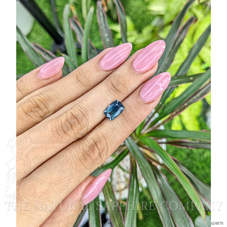 3.05 Ct. Bluish Green Sapphire from Madagascar