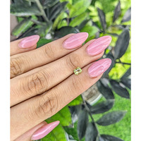 0.99 Ct. Greenish Yellow Sapphire from Madagascar Life Style