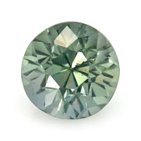 0.61 Ct. Bluish Green Sapphire from Madagascar Video