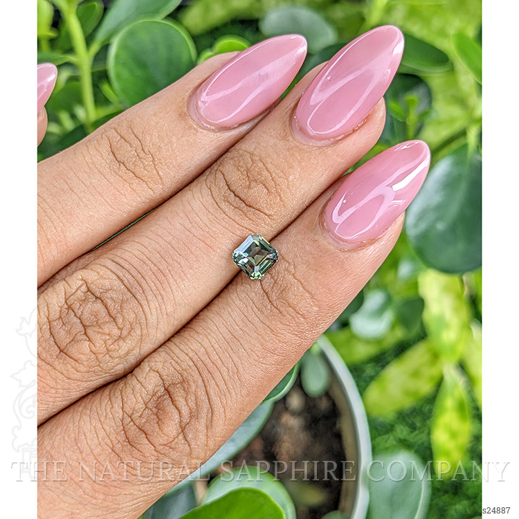 1.29 Ct. Green Sapphire from Madagascar