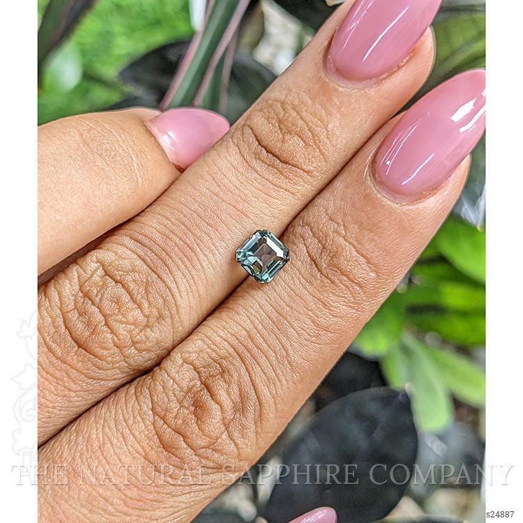 1.29 Ct. Green Sapphire from Madagascar