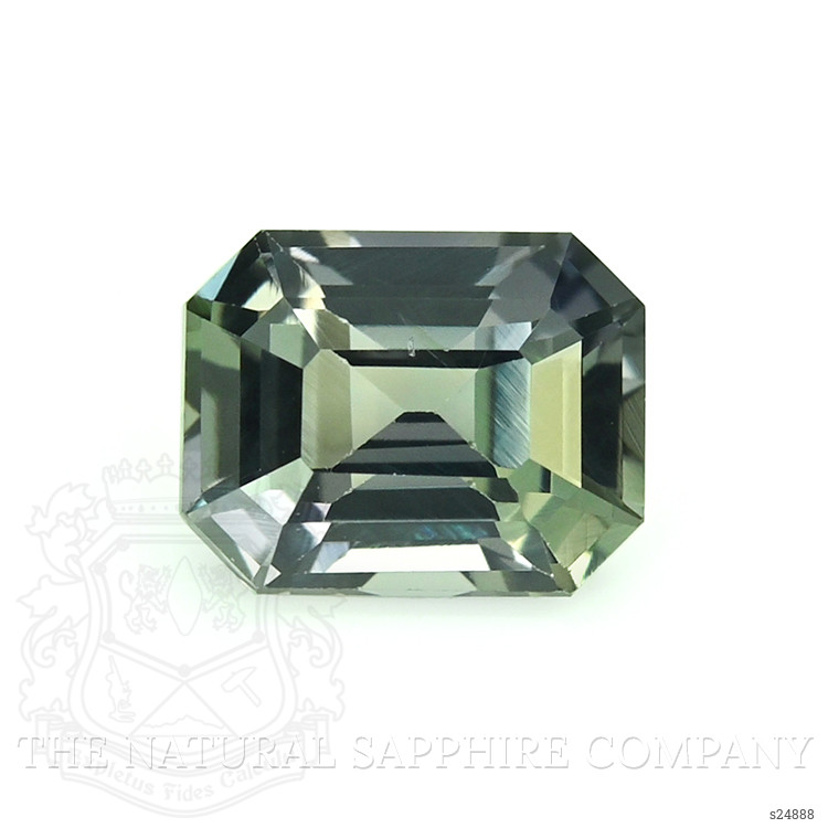 0.71 Ct. Bluish Green Sapphire from Madagascar