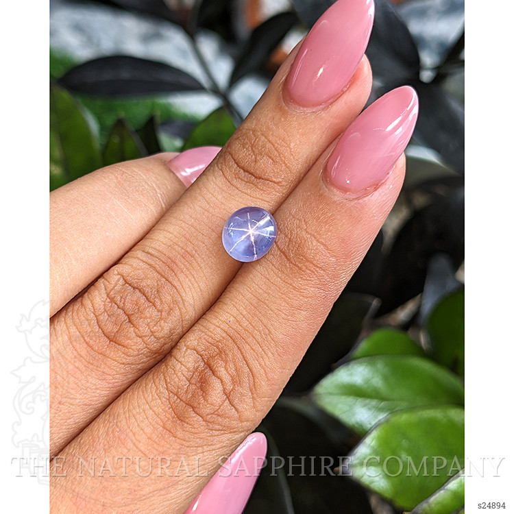 4.44 Ct. Blue Star Sapphire from Ceylon (Sri Lanka)