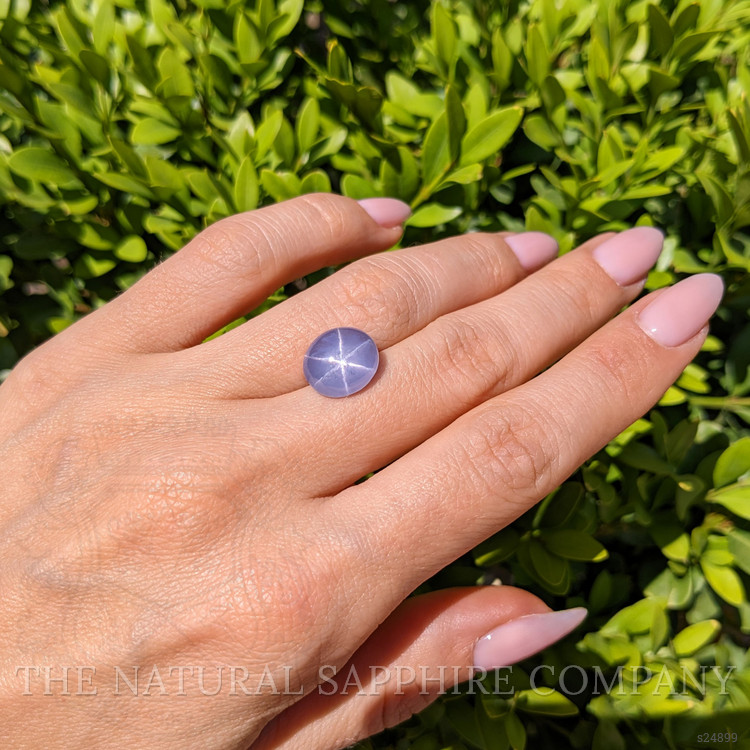 7.91 Ct. Blue Star Sapphire from Ceylon (Sri Lanka)