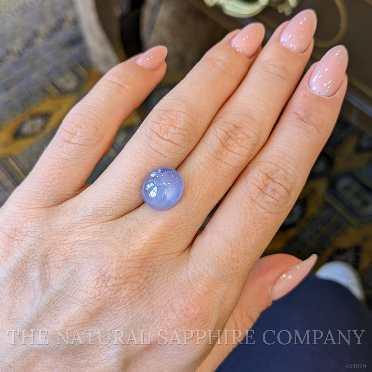 7.91 Ct. Blue Star Sapphire from Ceylon (Sri Lanka)