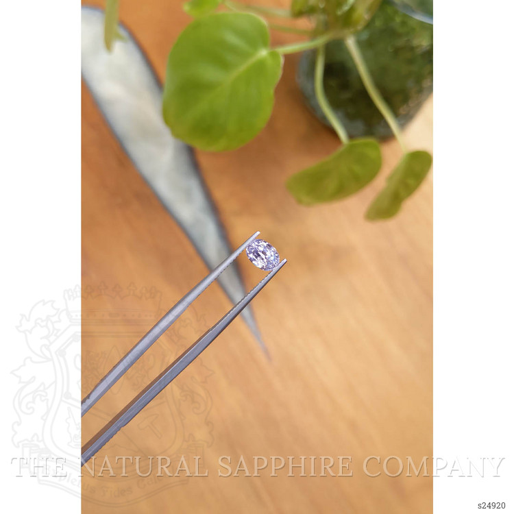 1.30 Ct. Bluish Purple Sapphire from Ceylon (Sri Lanka)