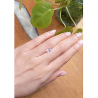 1.30 Ct. Bluish Purple Sapphire from Ceylon (Sri Lanka) Life Style