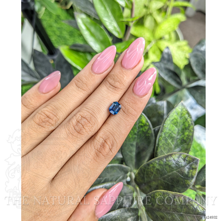 2.09 Ct. Greenish Blue Sapphire from Madagascar