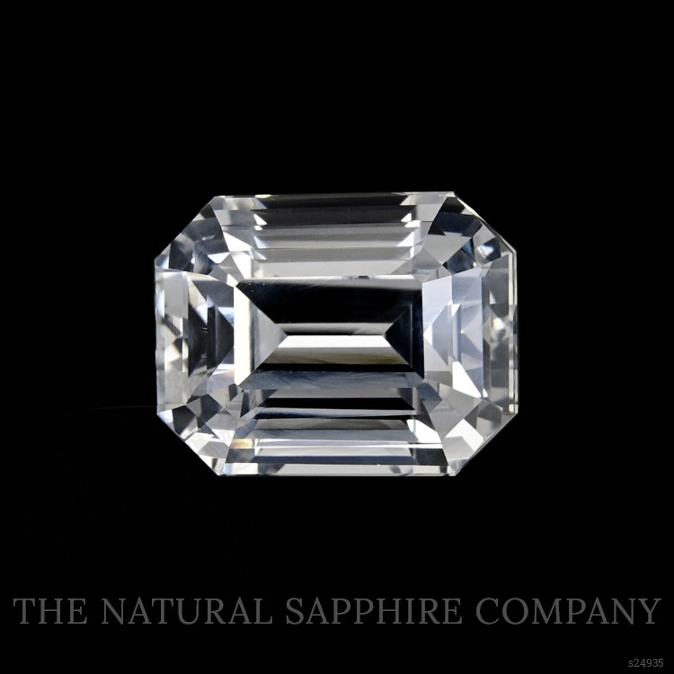 4.11 Ct. White Sapphire from Ceylon (Sri Lanka)