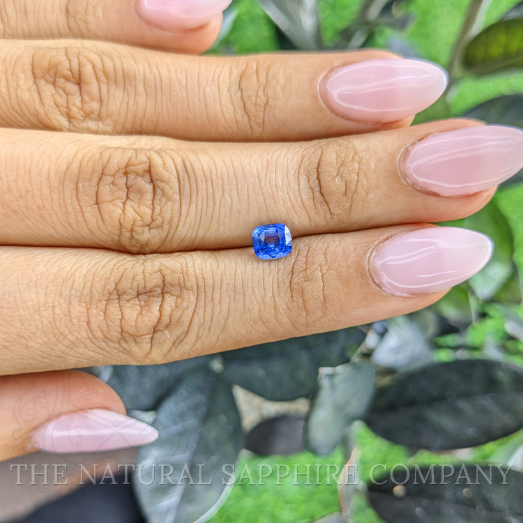 1.07 Ct. Blue Sapphire from Ceylon (Sri Lanka)