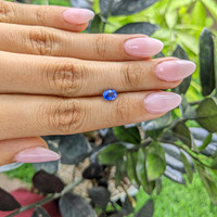 1.05 Ct. Blue Sapphire from Ceylon (Sri Lanka) Life Style
