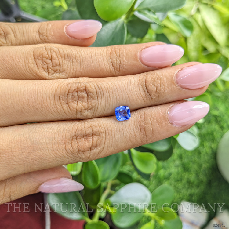 1.04 Ct. Blue Sapphire from Ceylon (Sri Lanka)