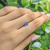 1.04 Ct. Blue Sapphire from Ceylon (Sri Lanka) Life Style