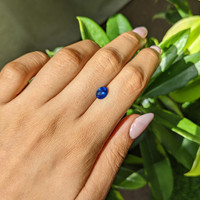 1.22 Ct. Blue Sapphire from Ceylon (Sri Lanka) Life Style