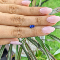 1.04 Ct. Blue Sapphire from Ceylon (Sri Lanka) Life Style