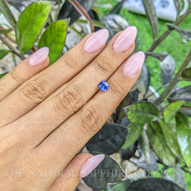 1.07 Ct. Blue Sapphire from Ceylon (Sri Lanka)