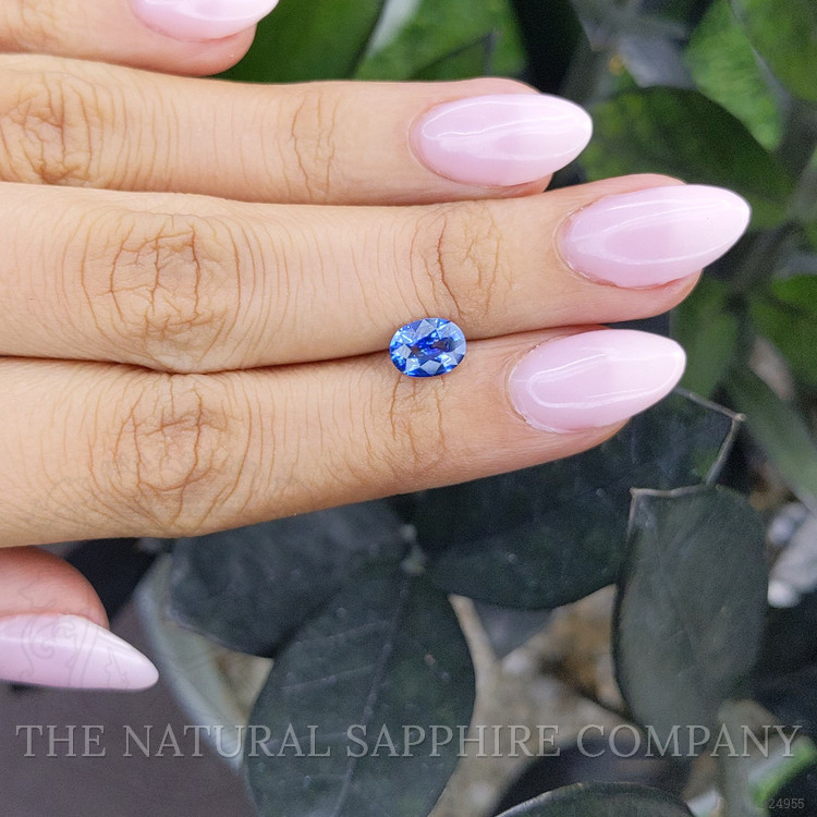 1.20 Ct. Blue Sapphire from Ceylon (Sri Lanka)