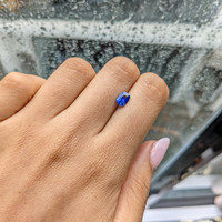 1.00 Ct. Blue Sapphire from Ceylon (Sri Lanka) Life Style