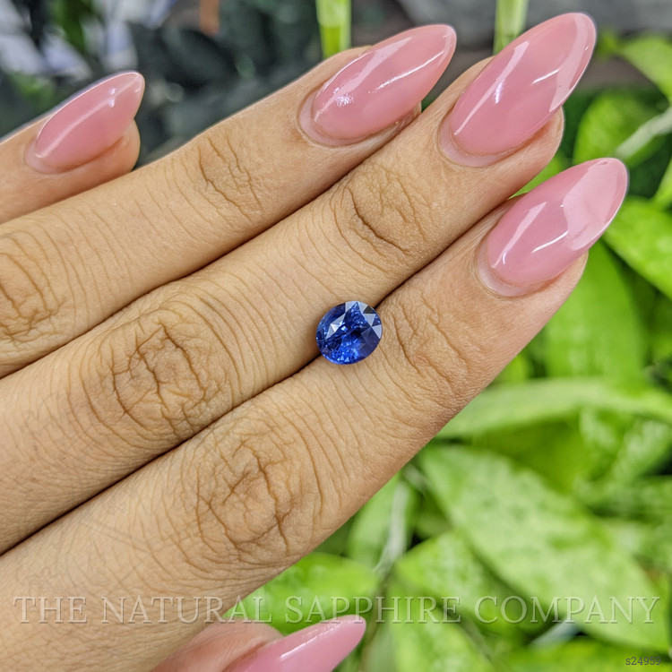 2.54 Ct. Blue Sapphire from Ceylon (Sri Lanka)