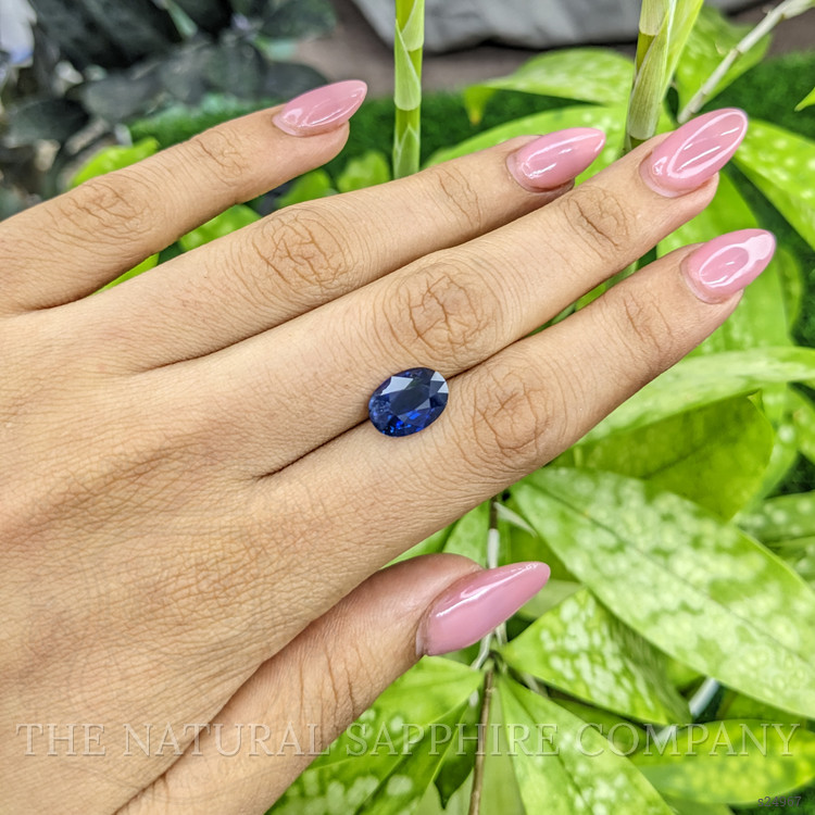 4.32 Ct. Blue Sapphire from Madagascar